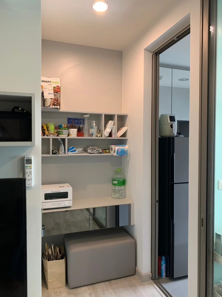 For rent: Condo Niche Pride Taopoon, ready to move in, complete with electrical appliances and furniture. All here in one place. Reserve now, don't mi