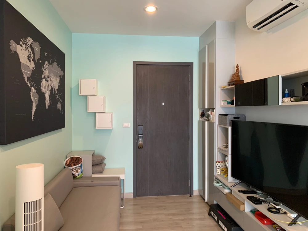 For rent: Condo Niche Pride Taopoon, ready to move in, complete with electrical appliances and furniture. All here in one place. Reserve now, don't mi