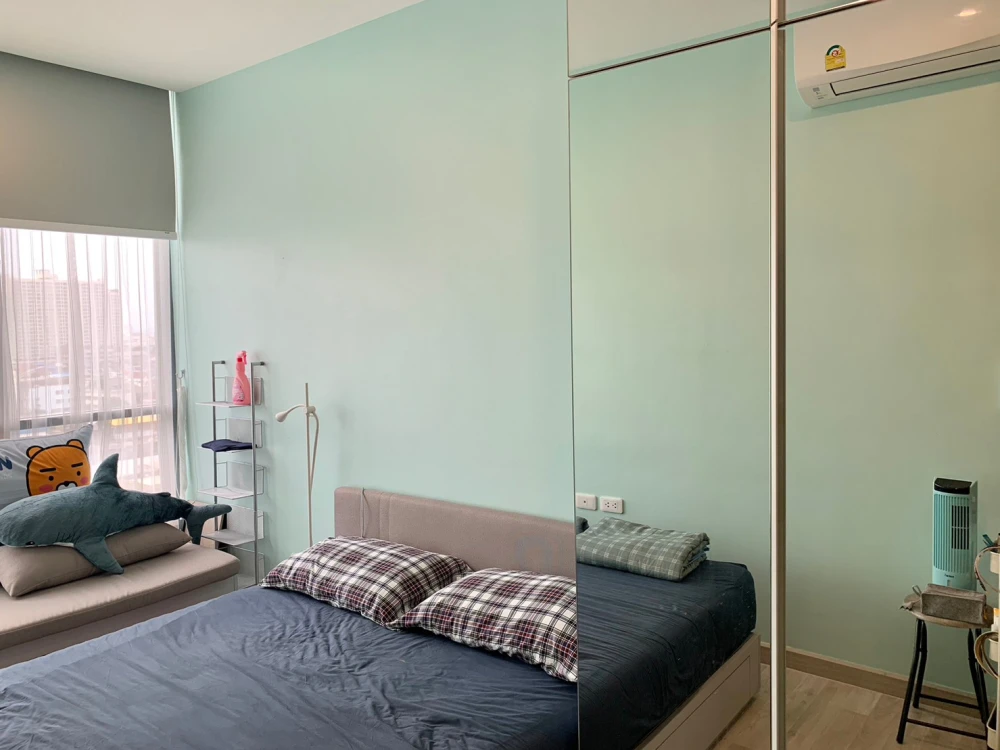 For rent: Condo Niche Pride Taopoon, ready to move in, complete with electrical appliances and furniture. All here in one place. Reserve now, don't mi