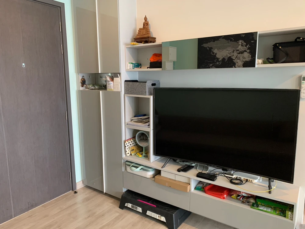 For rent: Condo Niche Pride Taopoon, ready to move in, complete with electrical appliances and furniture. All here in one place. Reserve now, don't mi