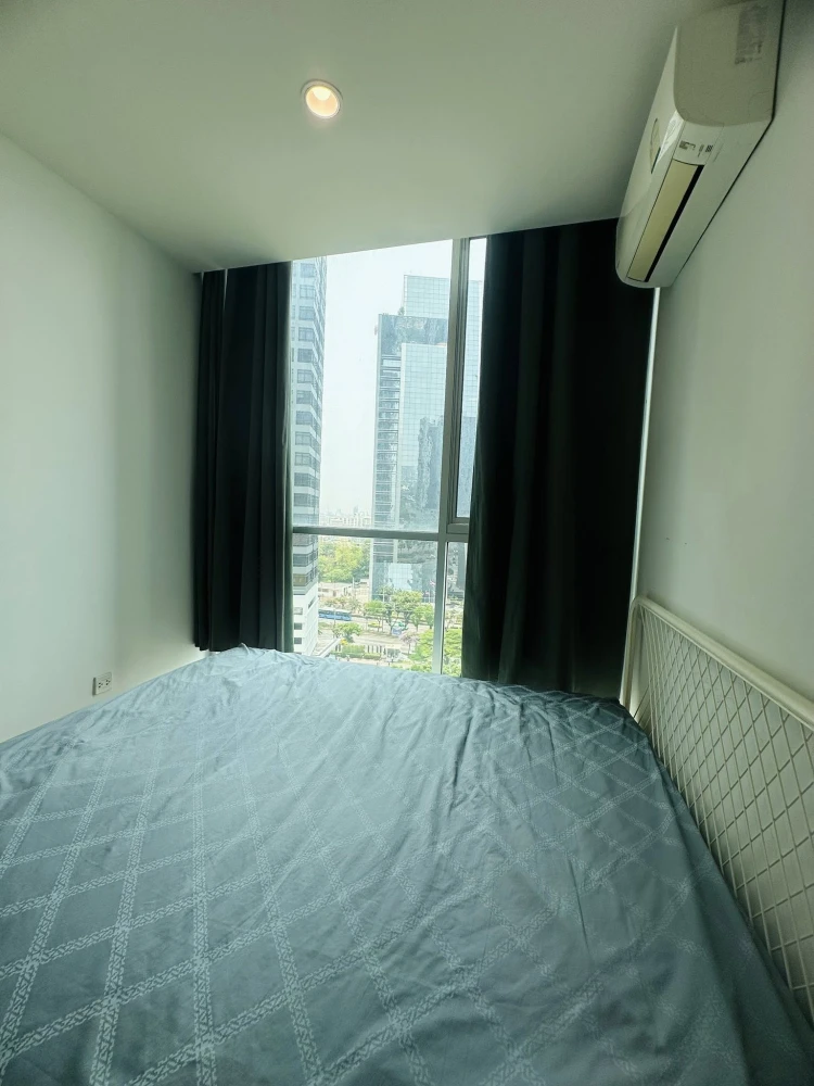 Condo for rent Noble Revolve Ratchada 2, large room, comfortable, 6th floor, clear view, hurry and reserve now, don't miss out.