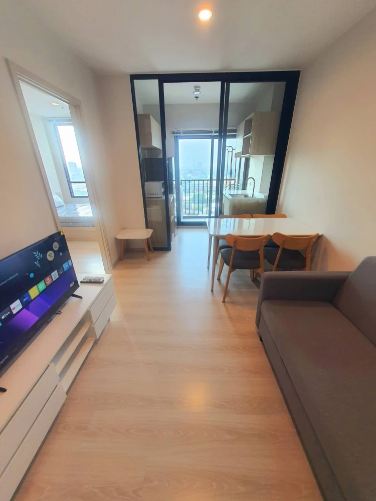 Condo for rent Nue Noble Srinakarin-Lasalle, complete with appliances, just bring your bags and move in.