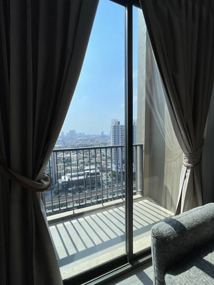 ให้เช่า คอนโด Nye by Sansiri ห้อง Duplex ชั้น 25 ได้วิวสูง เฟอร์ เครื่องใช้ไฟฟ้าครบ จองด่วน