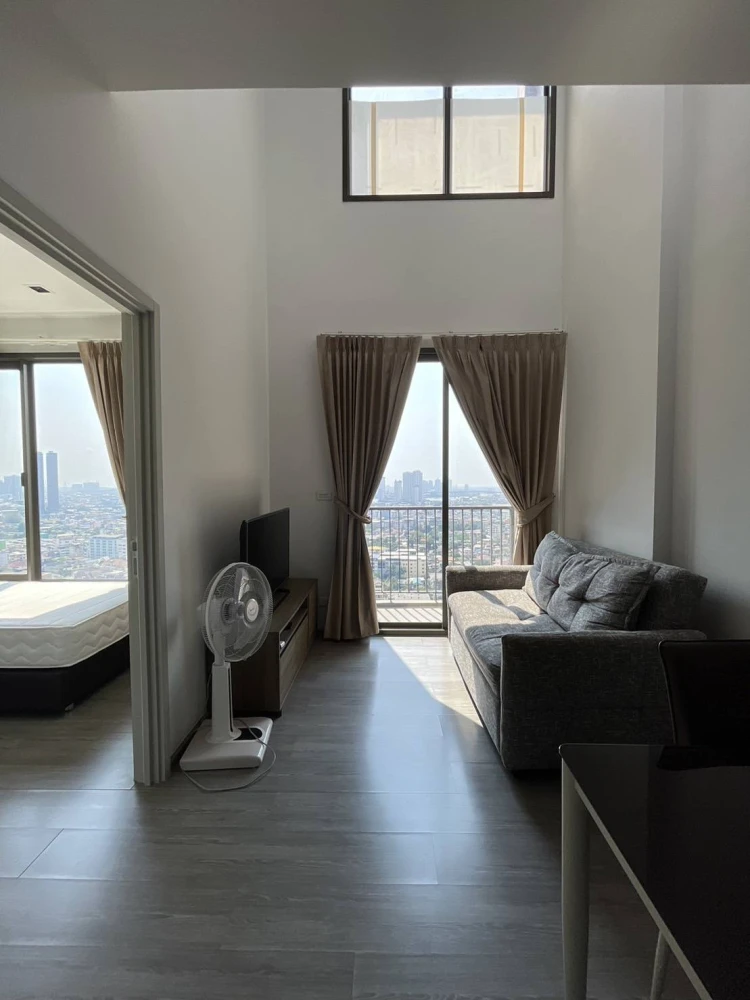 ให้เช่า คอนโด Nye by Sansiri ห้อง Duplex ชั้น 25 ได้วิวสูง เฟอร์ เครื่องใช้ไฟฟ้าครบ จองด่วน
