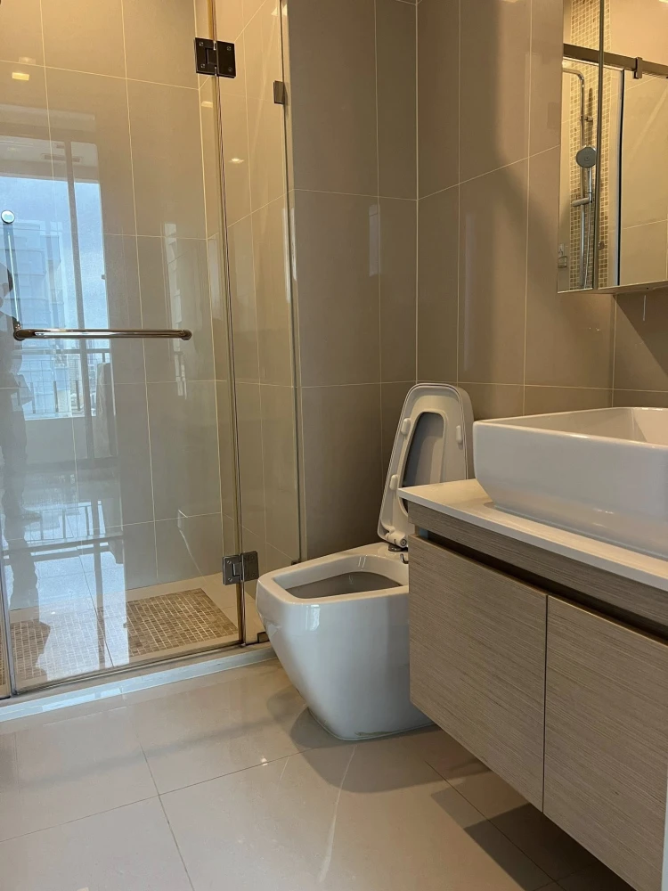 Condo for rent Q Asoke, 34th floor, fully furnished, ready to move in. I'm telling you, you shouldn't miss it.