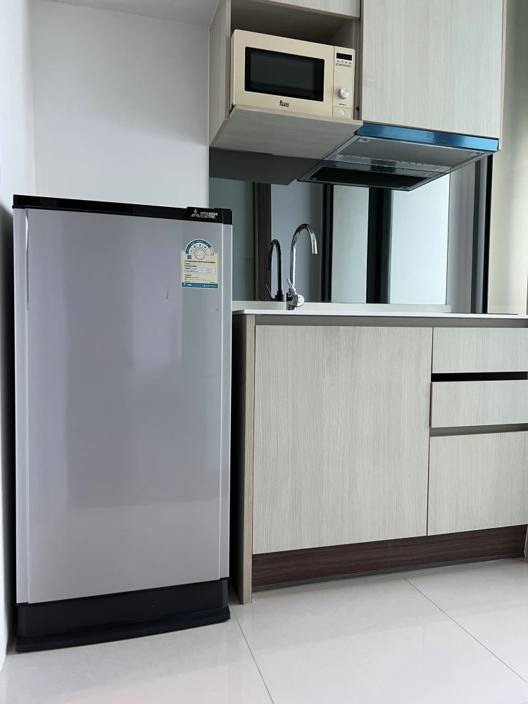 Condo for rent Q Asoke, 34th floor, fully furnished, ready to move in. I'm telling you, you shouldn't miss it.