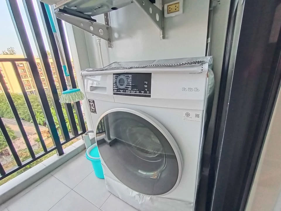 Condo for rent, REACH Phaholyothin 52. Clearly partitioned rooms, fully furnished. Book now, don't wait!