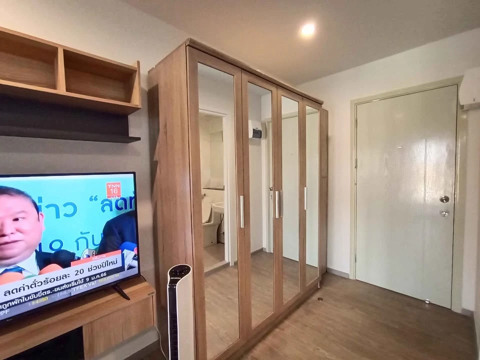Condo for rent, REACH Phaholyothin 52. Clearly partitioned rooms, fully furnished. Book now, don't wait!