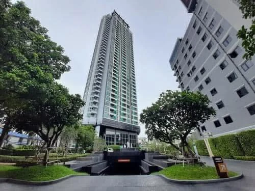 Condo for rent/sale, Rhythm Sathorn, nice room, dark tones, proportional, high floor with a great view, don't miss it.