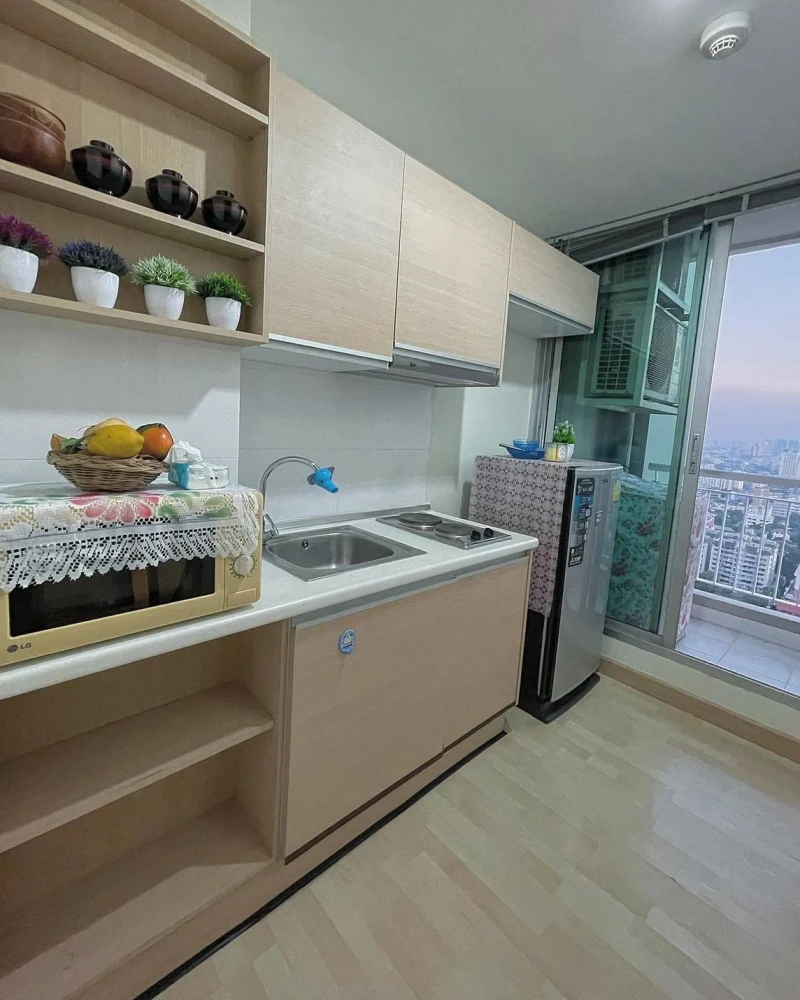Condo for rent, Rhythm Ratchada, ready to move in, 26th floor, high view, great price, hurry up and reserve now, don't miss out.