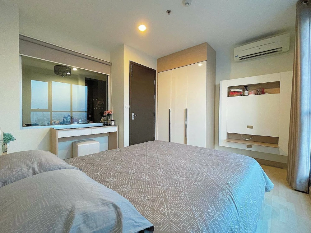 Condo for rent, Rhythm Ratchada, ready to move in, 26th floor, high view, great price, hurry up and reserve now, don't miss out.