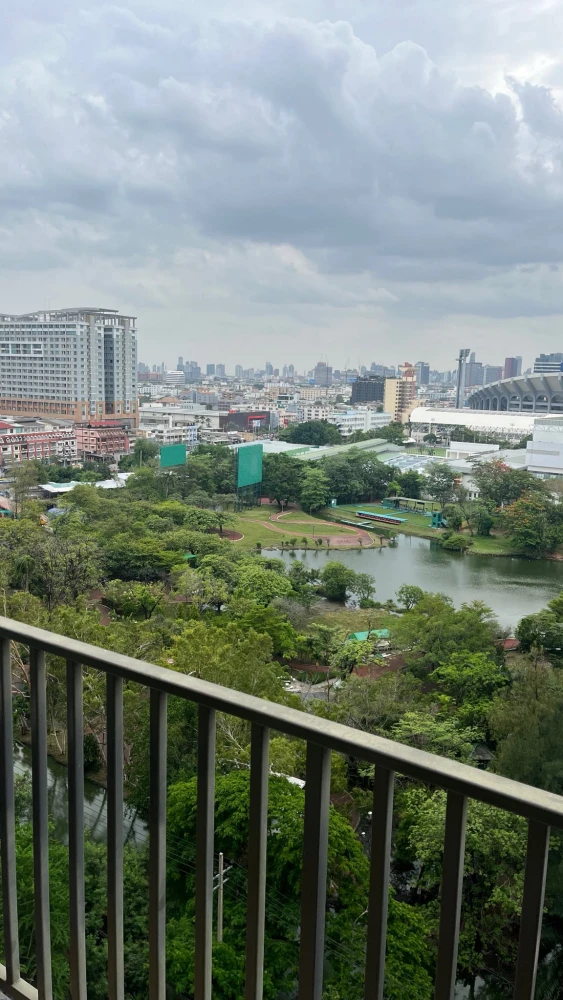 Condo for rent Supalai Veranda Ramkamhaeng, ready to move in, spacious and comfortable, high floor, fully furnished, book now+++