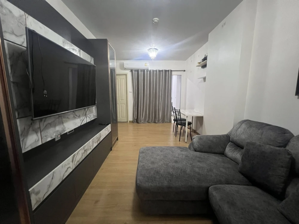 Condo for rent, Supalai Veranda Rattanathibet, large room, comfortable living, plenty of usable space, 18th floor, high view, hurry and reserve now.