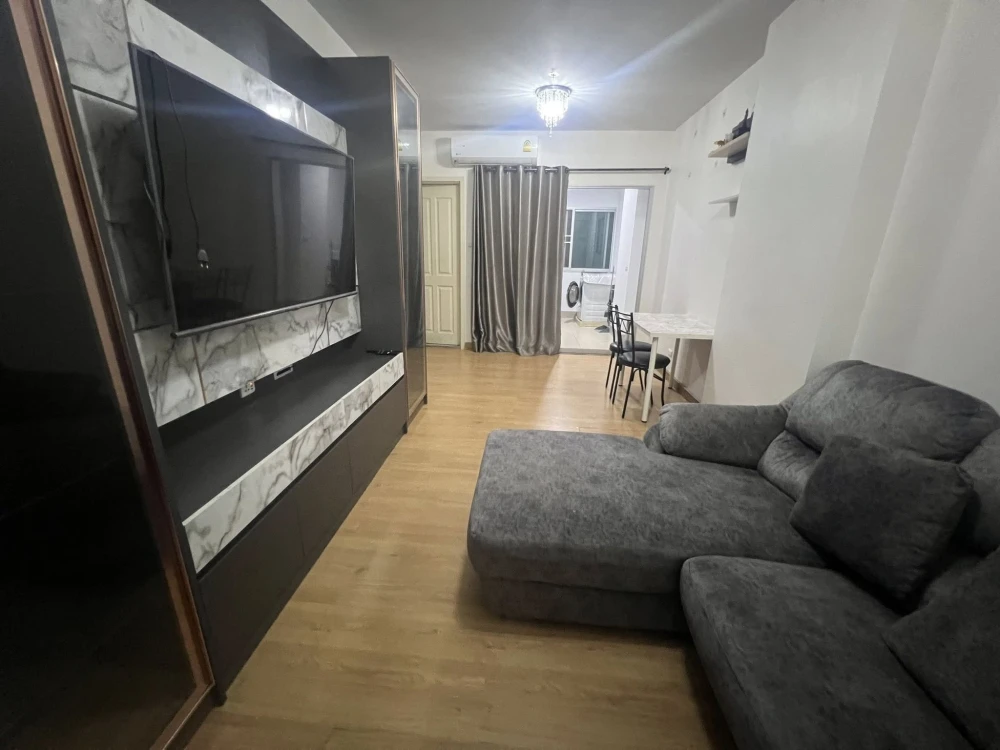 Condo for rent, Supalai Veranda Rattanathibet, large room, comfortable living, plenty of usable space, 18th floor, high view, hurry and reserve now.