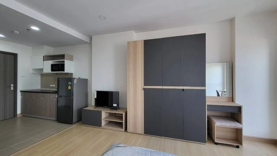 Condo for rent, Supalai Veranda Ramkhamhaeng, ready to move in, complete with amenities, reasonable price, come and reserve now!