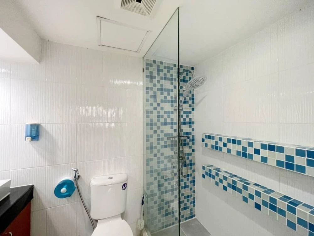 Condo for rent SV city Rama 3, large room, comfortable, comes with usable space, come and reserve it now, don't miss the opportunity.