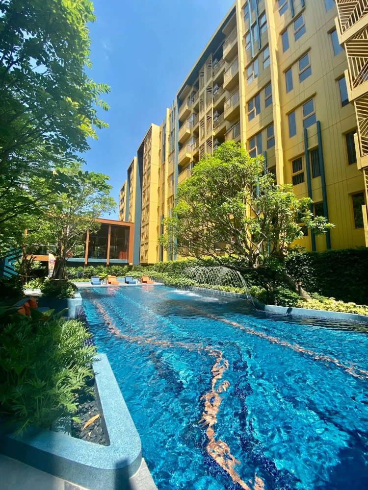 Condo for rent: The Base Sukhumvit 50, fully furnished room, ready to move in, complete in one place, just come with your belongings and you can move