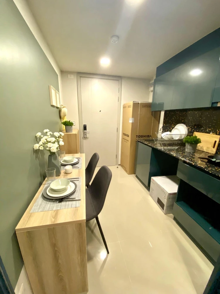 Condo for rent: The Base Sukhumvit 50, fully furnished room, ready to move in, complete in one place, just come with your belongings and you can move