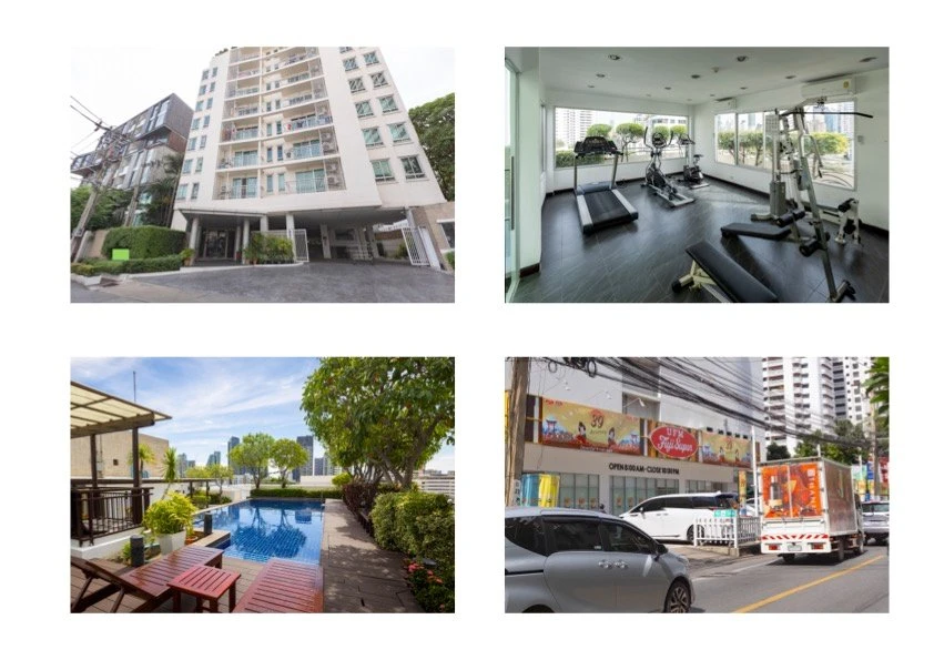 Condo for rent: The Forty Nine Plus Sukhumvit 49, beautiful room, ready to move in, comes with complete facilities. Good like this, hurry and book now