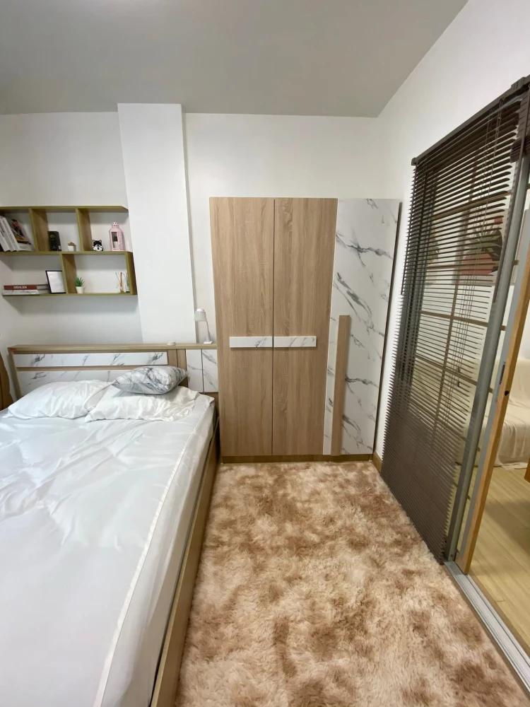 Condo for rent: The Kith Sukhumvit 113, beautifully decorated room, fully furnished, just bring your bags and move in. Don't delay.