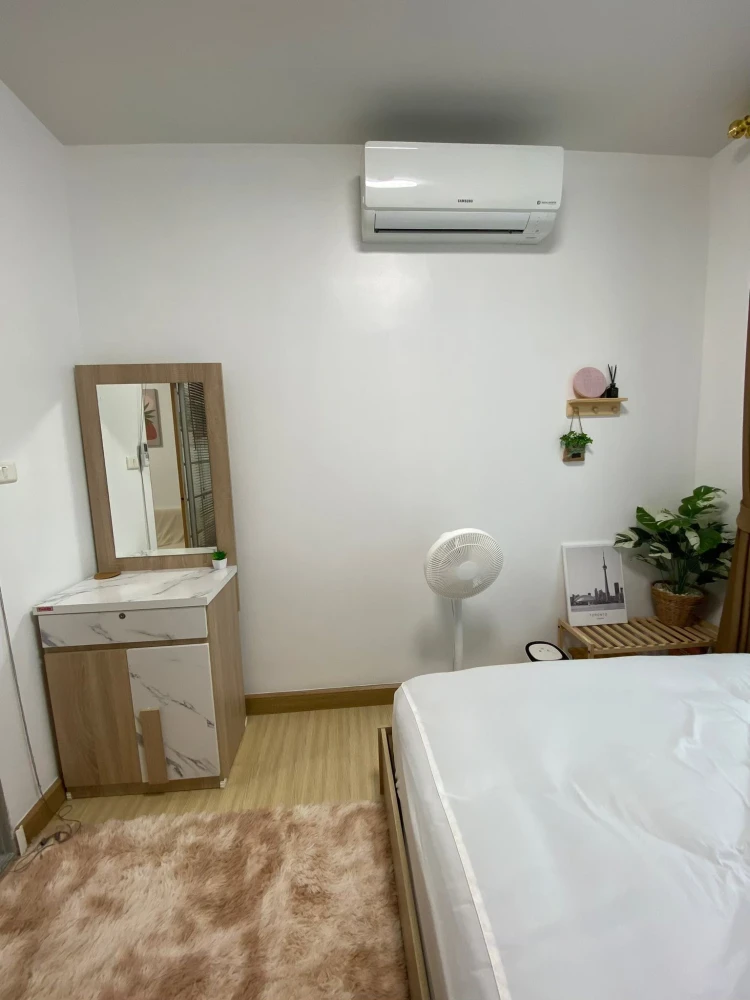 Condo for rent: The Kith Sukhumvit 113, beautifully decorated room, fully furnished, just bring your bags and move in. Don't delay.