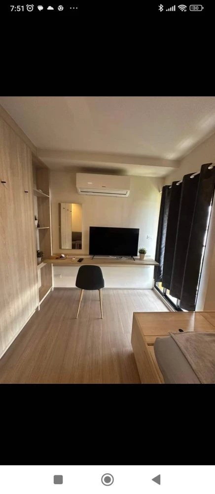 Condo for rent THE MUVE Bang Khae, room ready to move in. Completely convenient here Just drag one bag and move in.