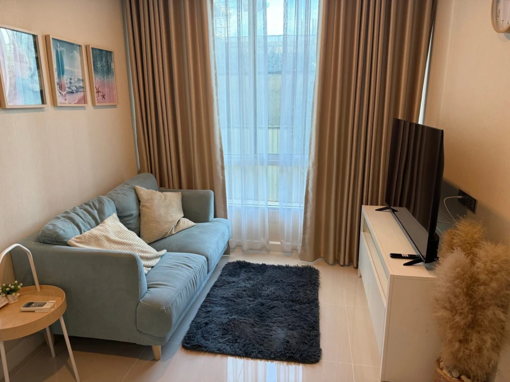 Condo for rent at The Sky Sukhumvit. Ready to move in, fully furnished. Book now, don't miss out!