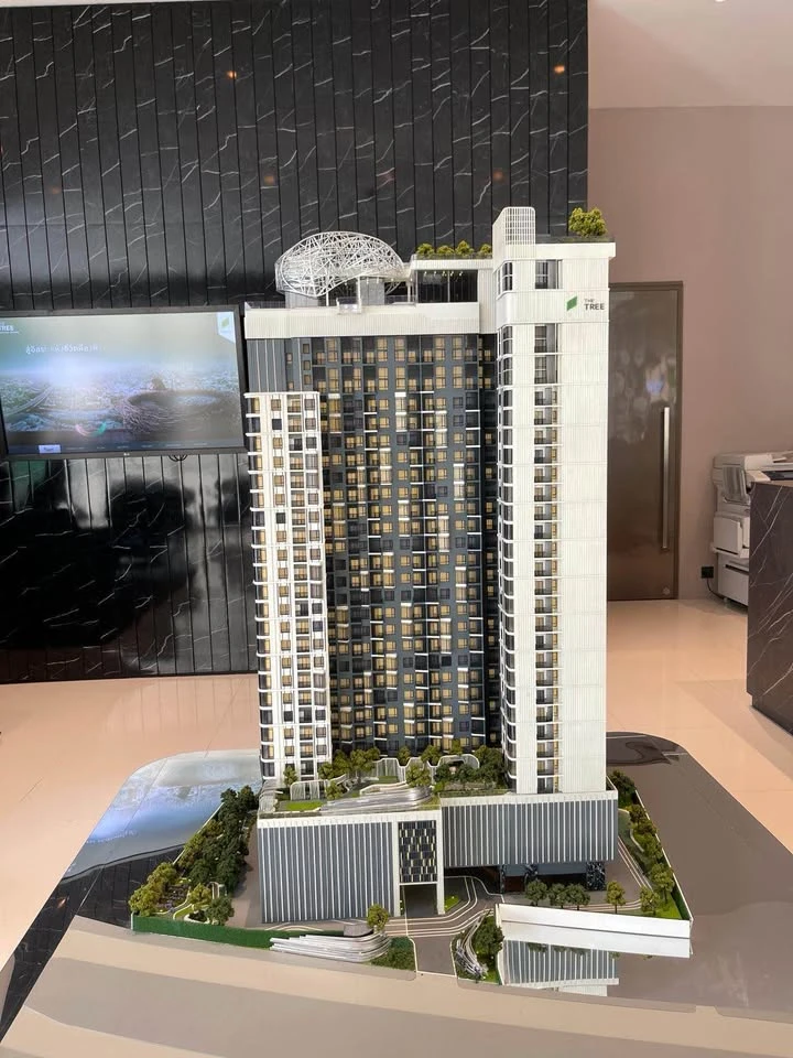 Condo for rent: The Tree Pattanakarn - Ekkamai. Nice room, fully furnished, appliances included. Just move in!