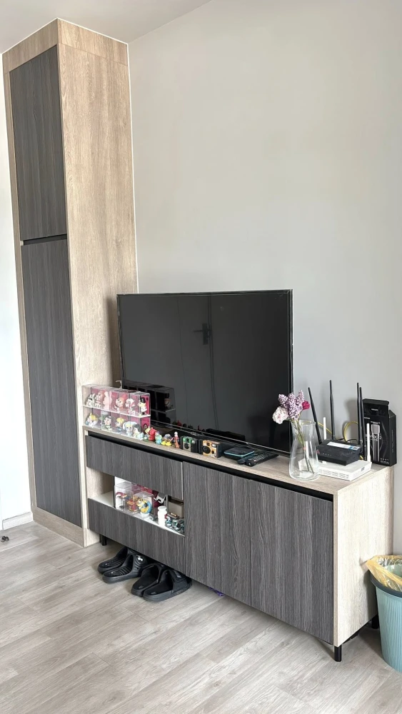 Condo for rent: Unio Ramkhamhaeng-Serithai. Separate partitioned rooms, affordable price. Book now, don't wait!