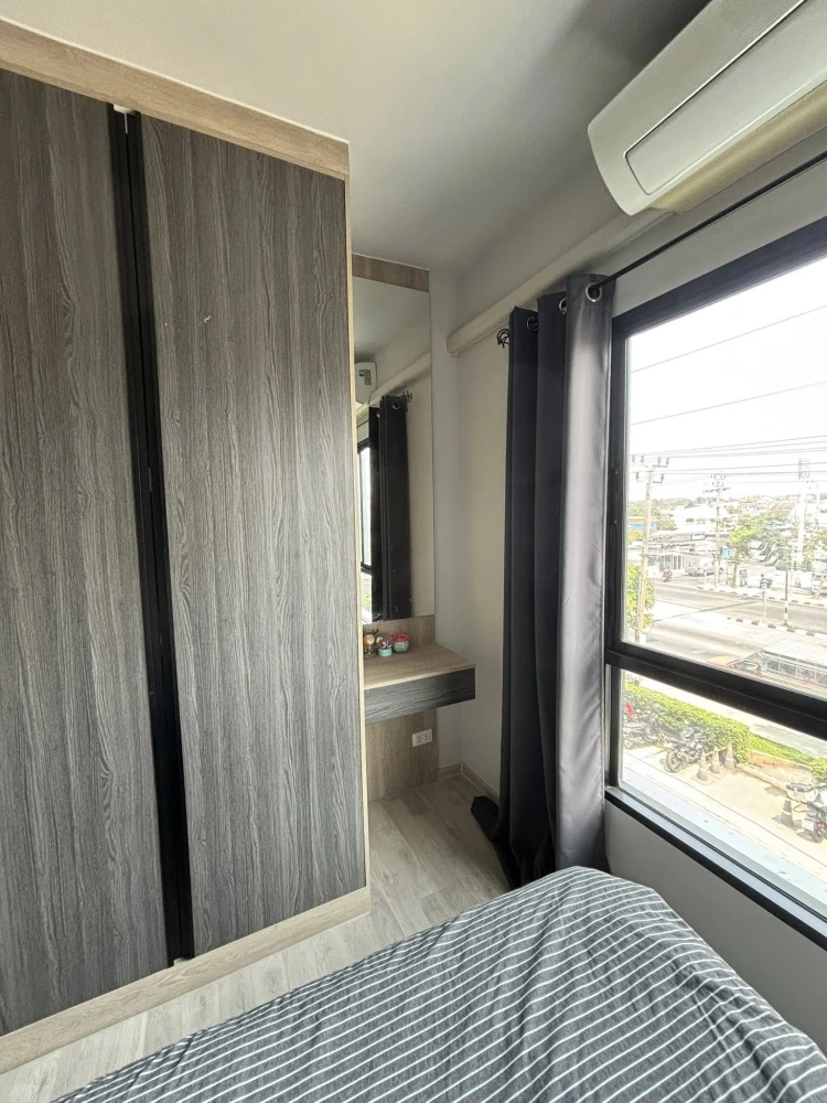Condo for rent: Unio Ramkhamhaeng-Serithai. Separate partitioned rooms, affordable price. Book now, don't wait!