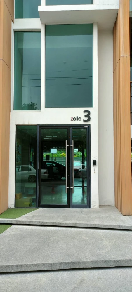Condo for rent ZELLE RATTANATHIBET Nonthaburi, spacious room, ready to move in, furnished, just come with yourself and you can move in!!!