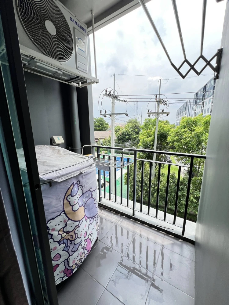 Condo for rent, Grene Don Mueang, Songprapa, well-separated rooms, great price, everything here, hurry and book now.