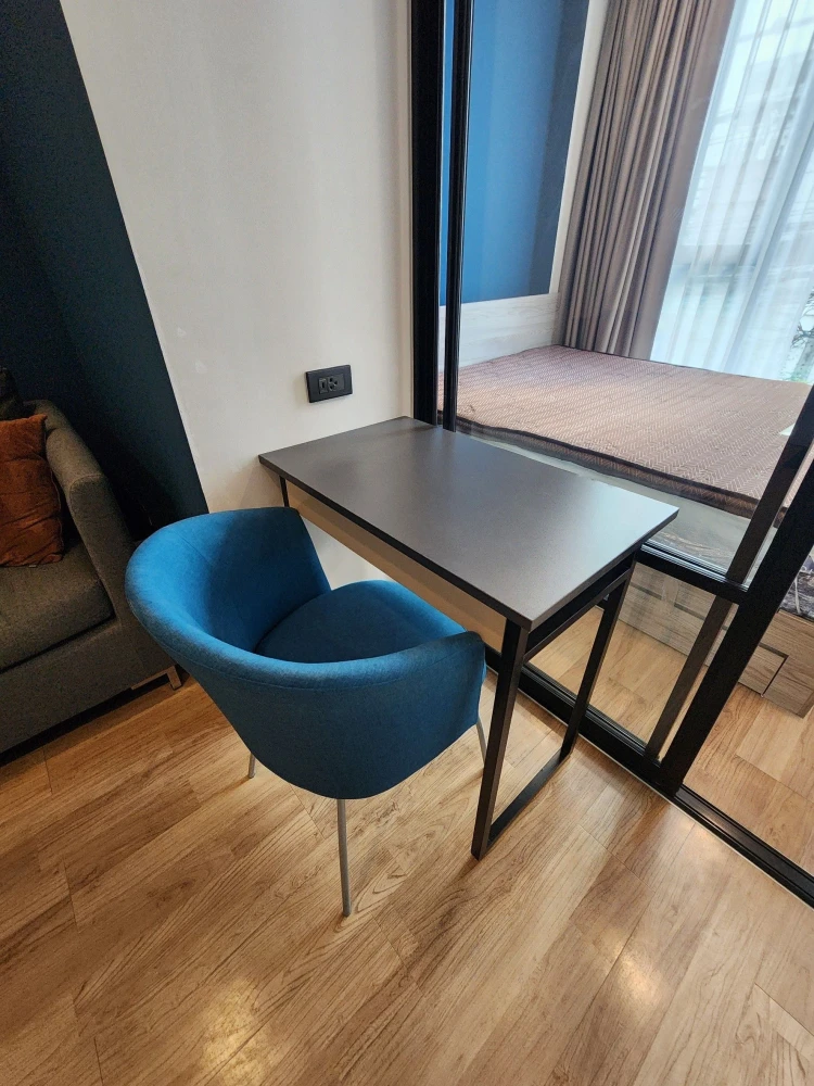 Condo for rent, Groove Ratchada-Rama 9, ready to move in, fully furnished, just bring your own luggage and move in.