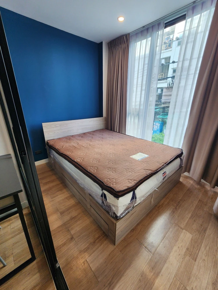 Condo for rent, Groove Ratchada-Rama 9, ready to move in, fully furnished, just bring your own luggage and move in.