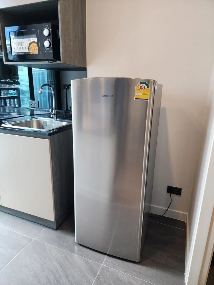 Condo for rent, Groove Ratchada-Rama 9, ready to move in, fully furnished, just bring your own luggage and move in.
