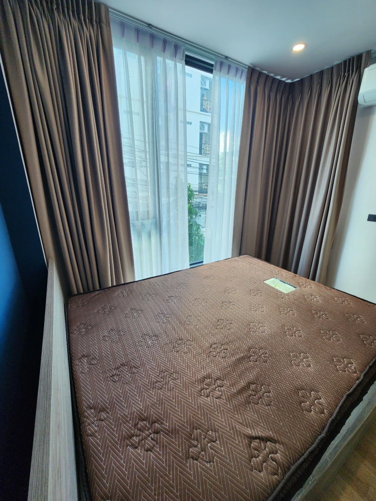 Condo for rent, Groove Ratchada-Rama 9, ready to move in, fully furnished, just bring your own luggage and move in.
