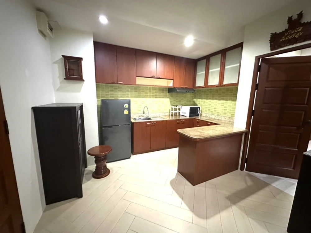 Condo for rent, Klang Krung Resort Ratchada 7, resort-style condo, quiet, separated into extreme proportions, hurry up and book now.
