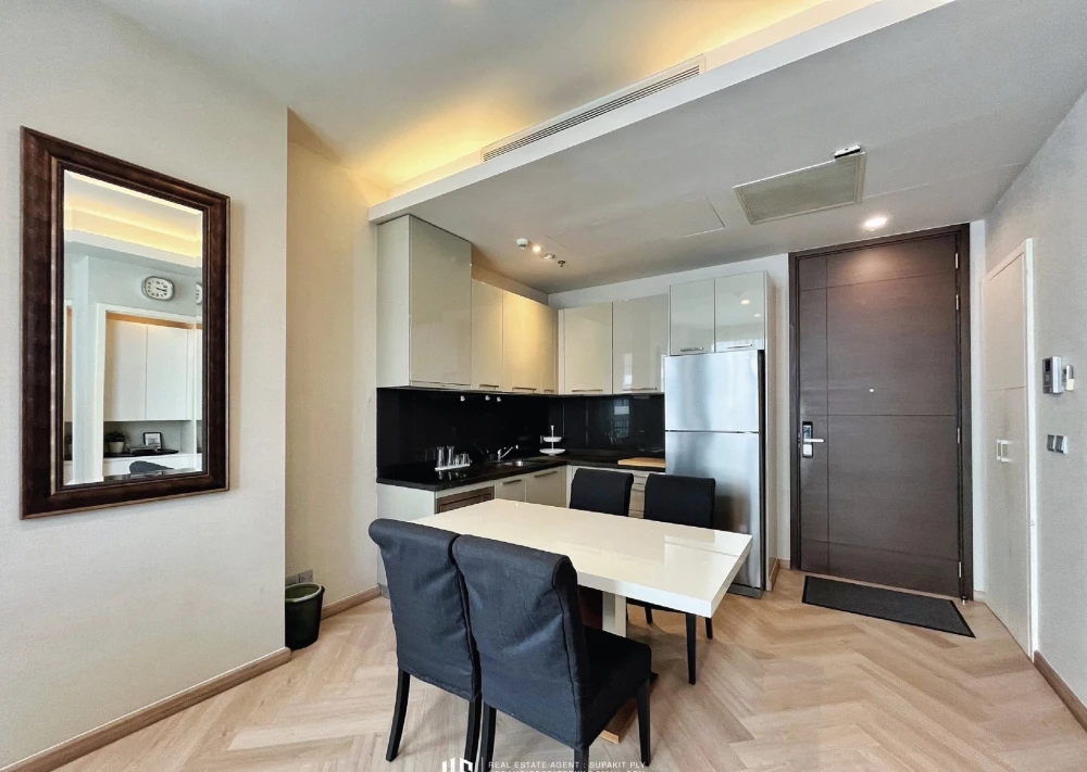 Condo for rent, Quattro by Sansiri, 1 bedroom, 1 bathroom, 58.5 sqm., 27th floor, building, ready to move in. Don't miss it.