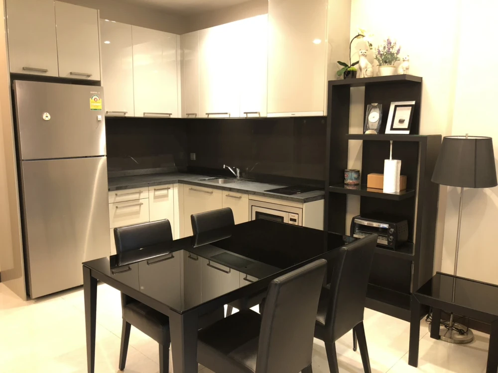 Condo for rent, Quattro by Sansiri, 1 bedroom, 1 bathroom, large room, comfortable, fully furnished, lots of space