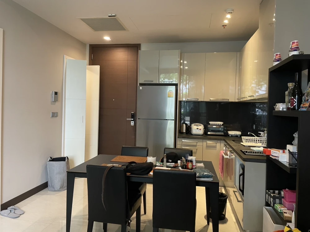 Condo for rent, Quattro by Sansiri, 1 bedroom, 1 bathroom, large room, comfortable, fully furnished, lots of space