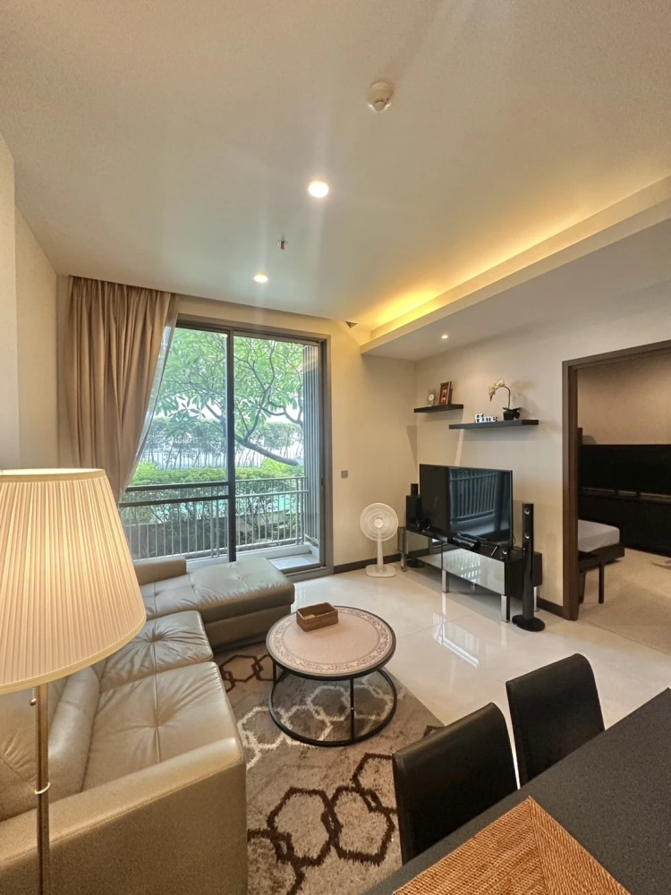 Condo for rent, Quattro by Sansiri, 1 bedroom, 1 bathroom, large room, comfortable, fully furnished, lots of space