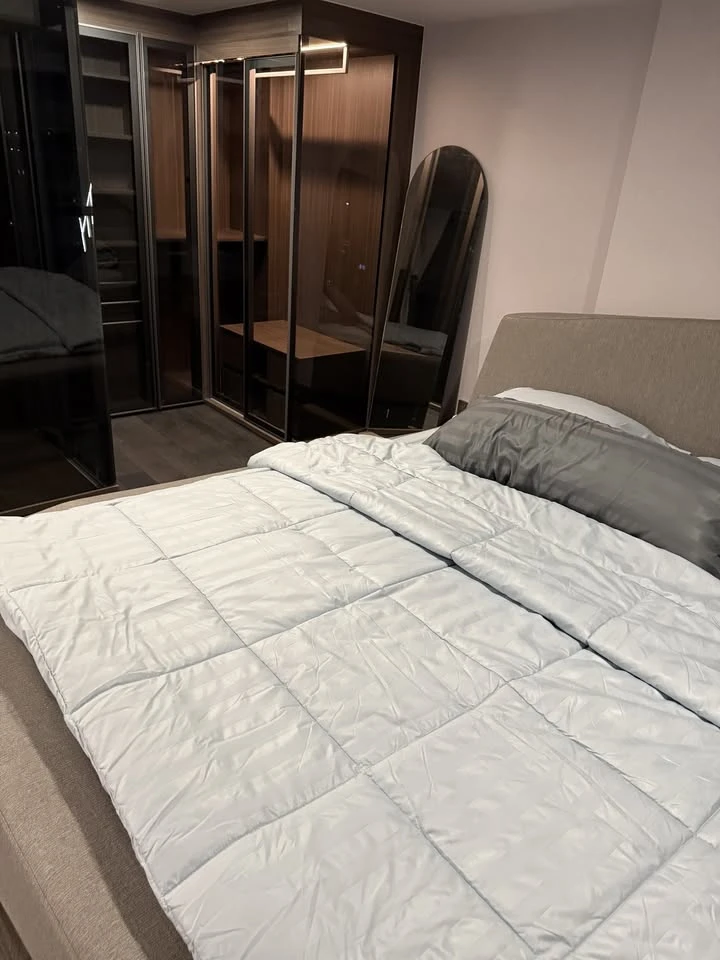 Condo for rent, Conner Ratchawithi, fully furnished room, ready to move in, complete in one place, just come and move in, don't miss out.