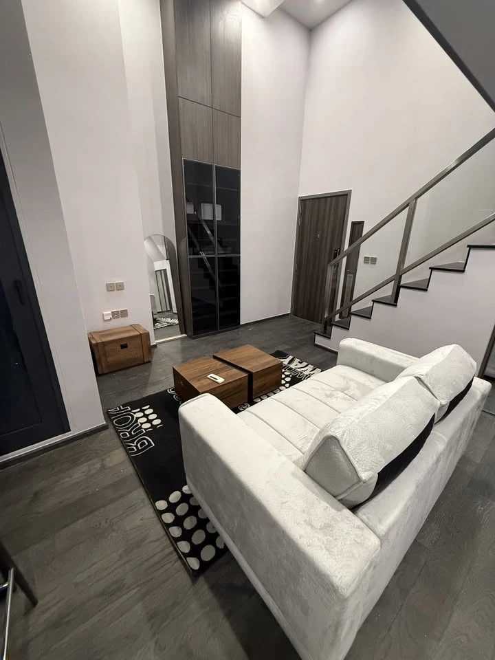 Condo for rent, Conner Ratchawithi, fully furnished room, ready to move in, complete in one place, just come and move in, don't miss out.
