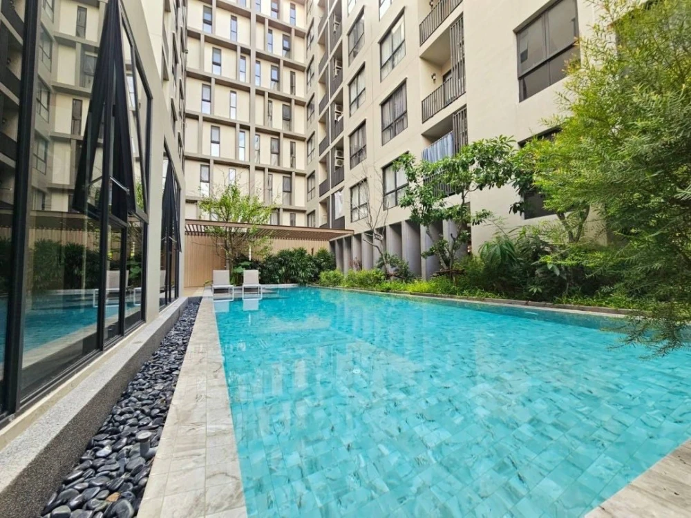 Condo for rent!! Condo Cocoon Rama 9, 7th floor, elegantly decorated room, good price, ready to move in, hurry and reserve now!!