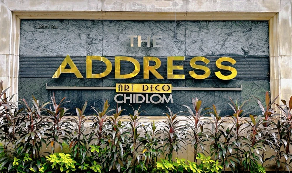 For rent!! Condo Condo The Address Chidlom, 19th floor, Building B, room decorated in a simple, luxurious style, good price, ready to move in, hurry a