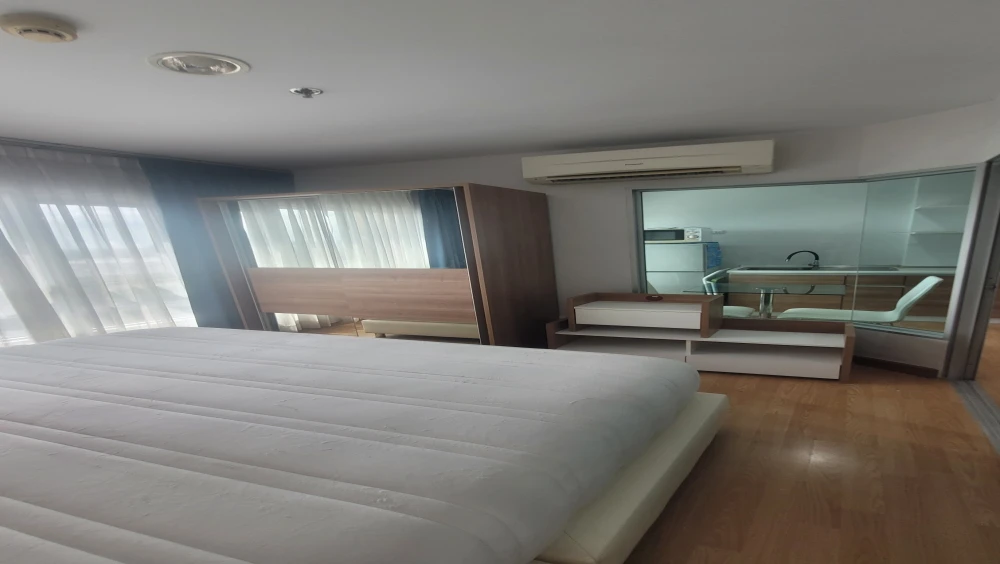 For rent!! Condo Condo The Aspire Rama 4, 26th floor, Building B, elegantly decorated room, good price, ready to move in, hurry and reserve now!!