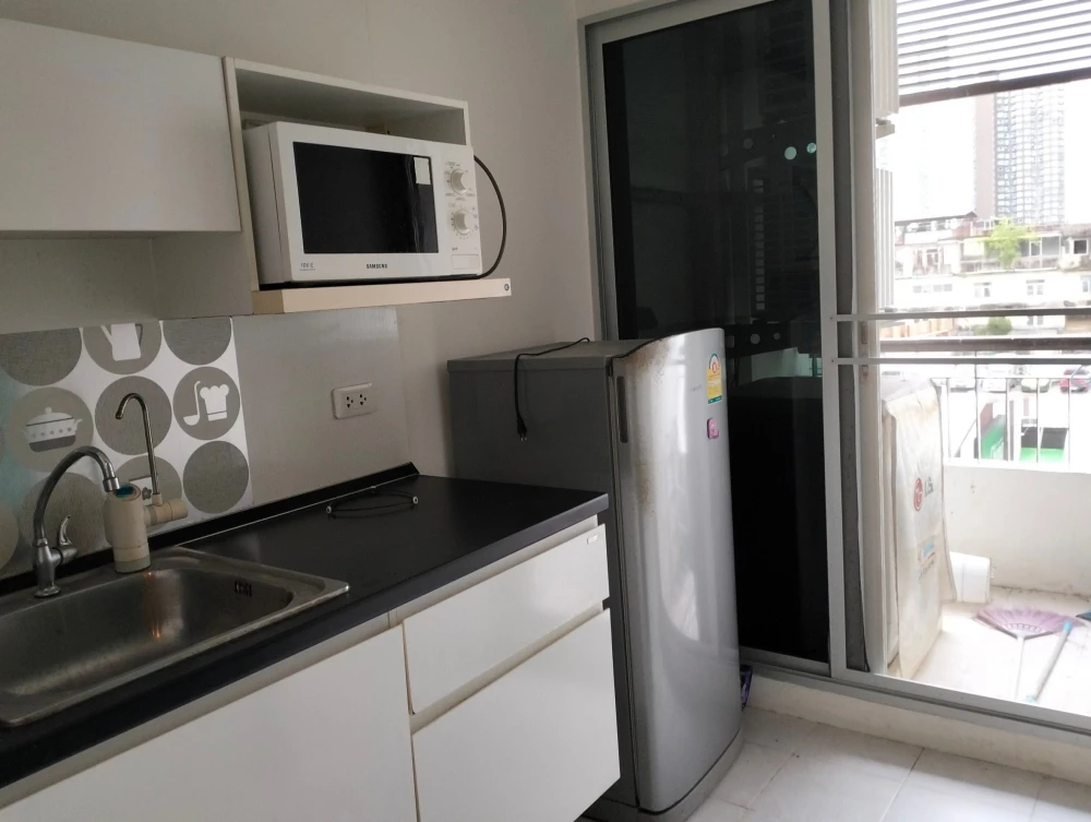 Condo for rent, Casa Ratchada Tha Phra, ready to move in, fully furnished, hurry and reserve now!