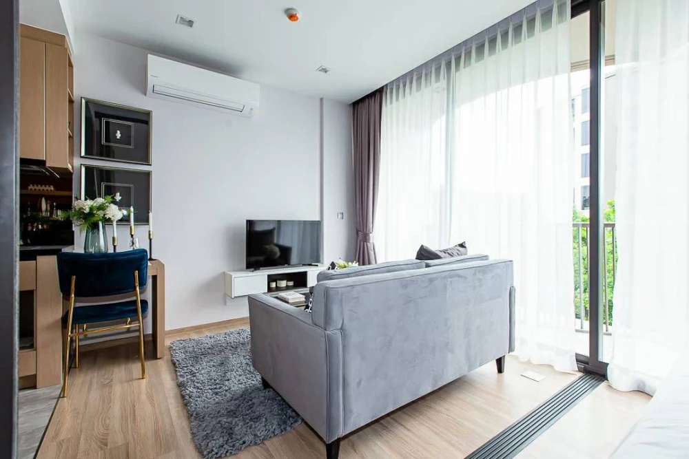 Condo for rent, Kawa House On Nut 77, beautiful room, good location, close to the train, convenient to travel, hurry up and book now!
