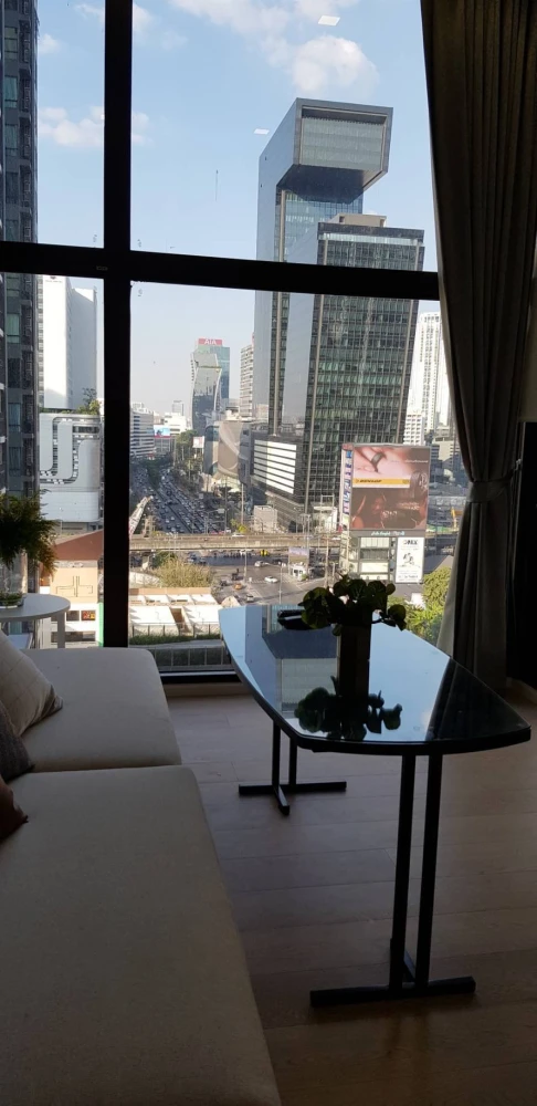For rent!! Condo Chewathai Residence Asoke, beautiful room, 12th floor, North direction, fully furnished, ready to move in, don't miss it!!