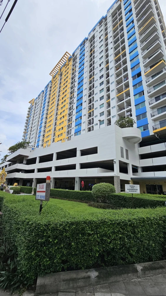 Condo for rent, City Home, Tha Phra Intersection, ready to move in, high floor, fully furnished, reserve now.